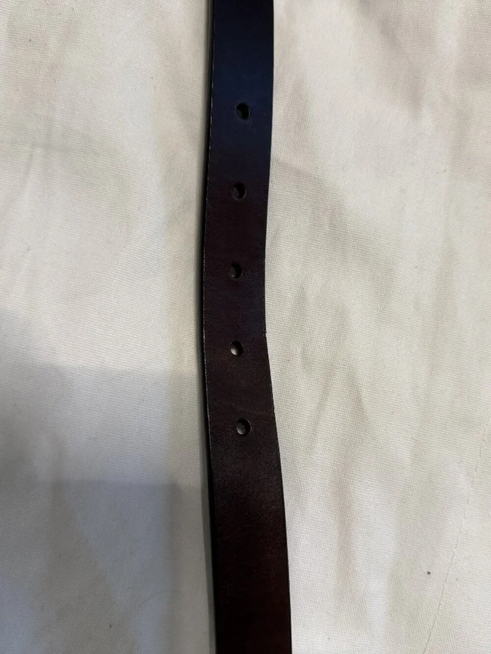 Coach Women’s Dark Brown Leather Belt Small